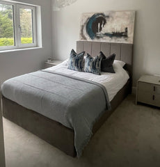 LISBET Upholstered bed Special offer-bed-Renaissance Design Studio