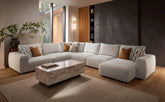 Rocco modular sofa Custom made for YOU by Whitemeadow . AFM-custom sofas-Renaissance Design Studio