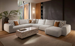 Rocco modular sofa Custom made for YOU by Whitemeadow . AFM-custom sofas-Renaissance Design Studio
