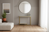 Susanne Gold and Cream console table special clearance deal. free delivery or pick up and get €30 gift card
