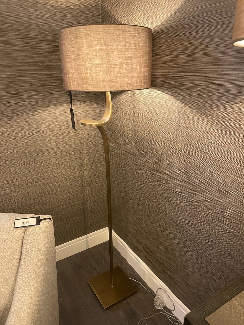 Sahara E Floor Lamp brass-Floor Lamp-Renaissance Design Studio