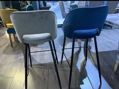 Sutton Fargo bar or counter stools with gold caps REDUCED-Bar Stool-Renaissance Design Studio
