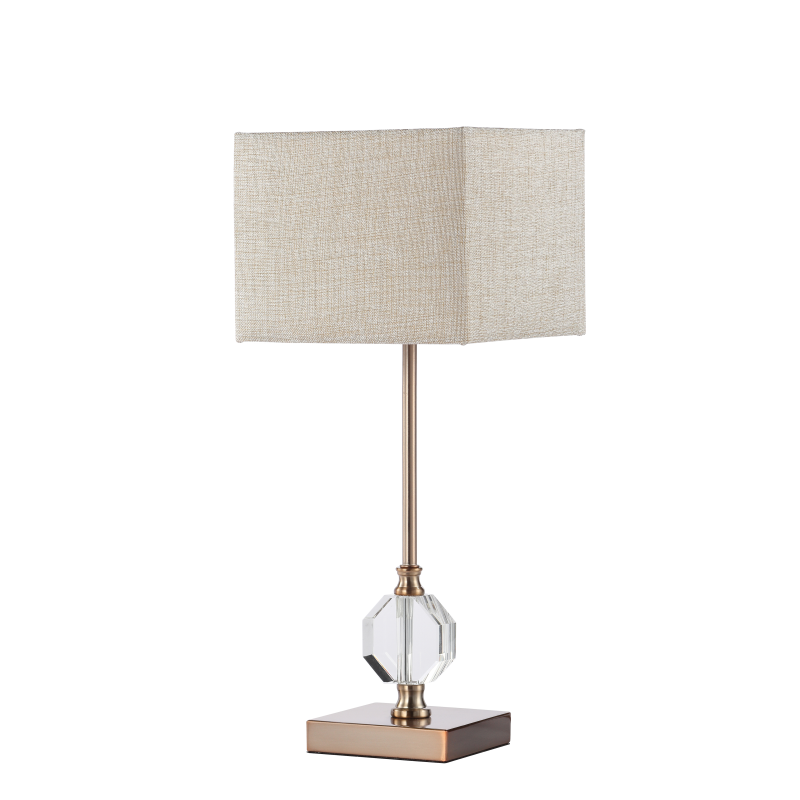 Villa table lamp with cream shade.-table lamp value Villa-Renaissance Design Studio