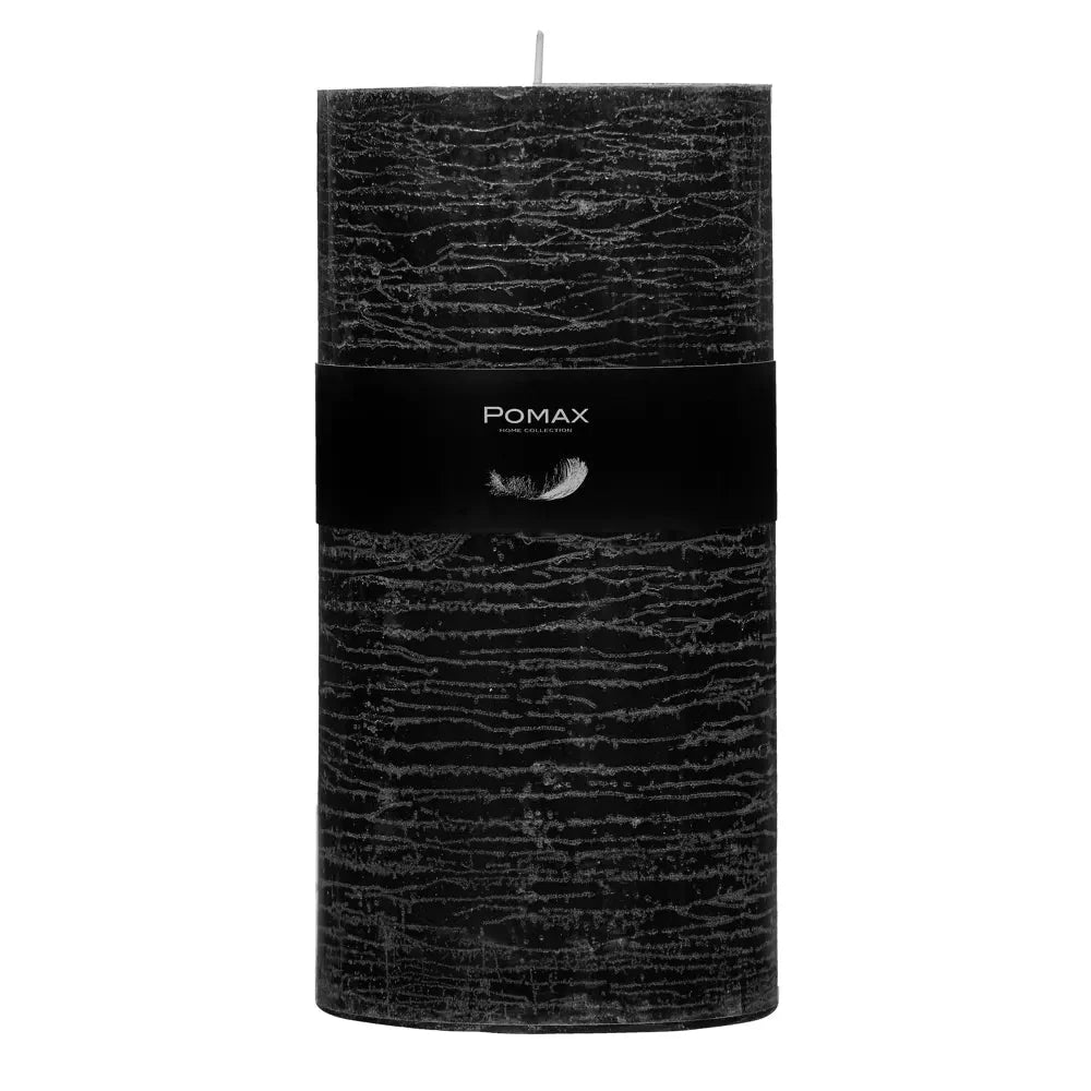 X large puma black Candle burns 140 hrs 10 x 20 cm-candle-Renaissance Design Studio