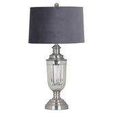 Penelope glass table lamp urn style 76 cm
