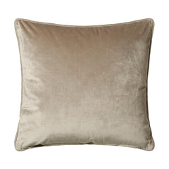 Bellini Velour Plain Velvet feather filled cushions in 45cm