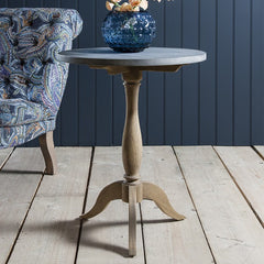 Dexter faux concrete side table REDUCED TO CLEAR Click N Collect