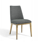 6 x Bay grey Dining Chair Linen less than half price. Pay Instore only to avail. of this set of 6
