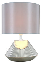 Silver Bedside lamps value clearance reduced to clear click n collect