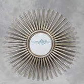 Sun mirror in champagne INSTORE PURCHASE half price