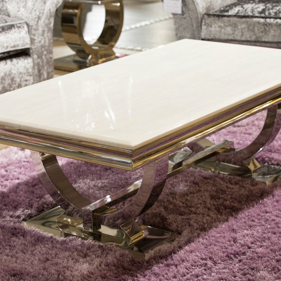 Antoinette Marble pattern Coffee Table