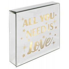 All you need is Love light up sign collection Click N Collect