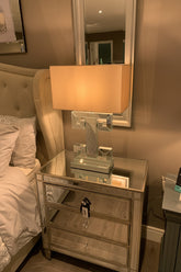 Enya Table Lamp Mirrored clearance offer for Pick up only
