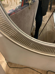 Bellamy round dimple mirror reduced