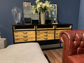 Urban Sideboard 9 drawer 3 shelf ex display Instore CLEARANCE offer . View and pay instore