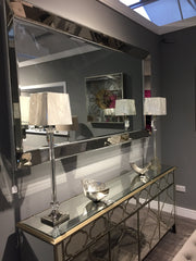 X Large Venetian Studded Frame Mirror Instore purchase only