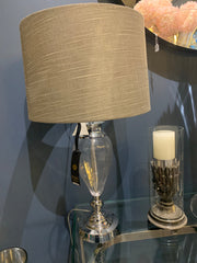 Palermo Glass table lamp clearance Instore only