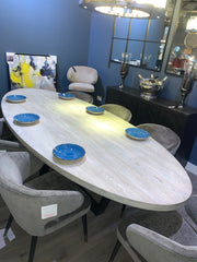 Imola oval table 300 x 130 cm