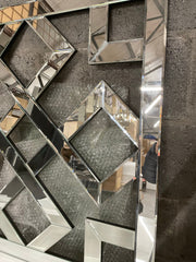 Manhattan large geo mirror reduced disposal sale instore purchase