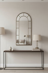 Arch mirror metal 107 cm x 55 cm