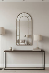 Arch mirror metal 107 cm x 55 cm