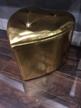 Love heart stool gold One only !! SAVE €50