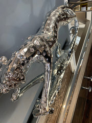 Leopard Silver Electroplated Large 023