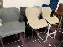 Milano Bar stool Grey collection only pay instore