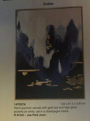 Zodiac wall art by Scatterbox