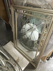 Rectangular champagne mirror