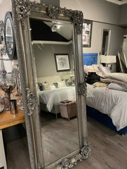 Regal ornate x large mirror silver framed