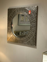 Antiqued Silver starburst antiqued mirror metal last one