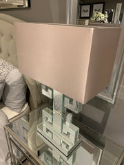 Enya Table Lamp Mirrored clearance Click N Collect