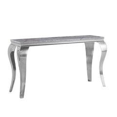 Elm Mayfair 160cm console table with polished legs