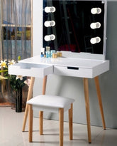 Hollywood table set with mirror and stool for collection WhatsApp 0896031545