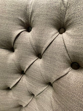 Hunter occasional chair less than HALF PRICE linen with contrast piping Instore only