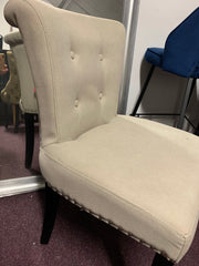 Sandringham Linen ring back chair click n collect