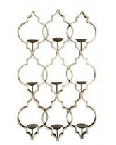 Gold Marrakech Tealight candle wall sconce 9 REDUCED