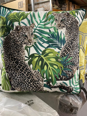 Juniper feather filled cushion by Malini stock clearance Instore