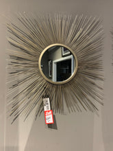Wall art mirror Spoke design 136 CLEARANCE Click N Colllect