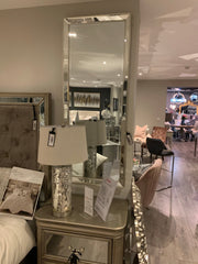 Large kardashian Beaded trimmed mirror champagne 168 x 53cm Sold out