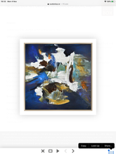 Georgia framed canvas