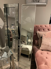 Arlene 150 cm brushed frame dressing mirror Instore only
