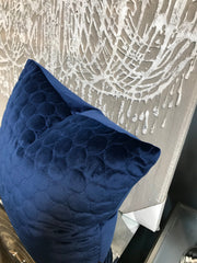 Halo 45x45cm Cushion Navy . Instore only