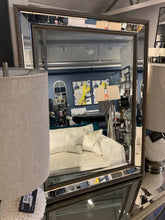 Mercer beaded mirror large REDUCED clearance pieces