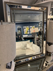 Mercer beaded mirror large REDUCED clearance pieces