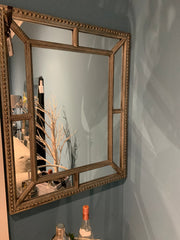 Lawson Rectangle Champagne Mirror ex showroom last one