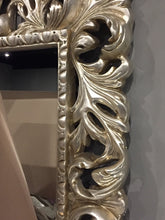 M335 ornate silver mirror