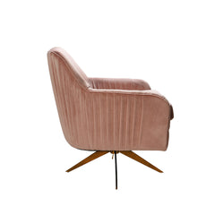 Sia swivel Chair in blush pink totally stunning ! Reduced instore