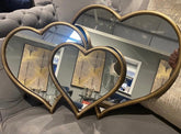 Trio of Heart Mirrors CLEARANCE OFFER ( collect only ).